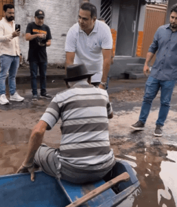Prefeito Joãozinho Pavão realiza trabalho essencial para fornecer assistência às famílias que foram afetadas pelas enchentes