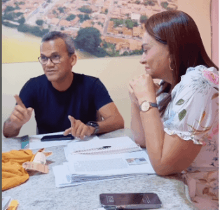 Em Arari, Prefeita Simplesmente Maria recebe a  ABRASPO, referência no turismo da pororoca