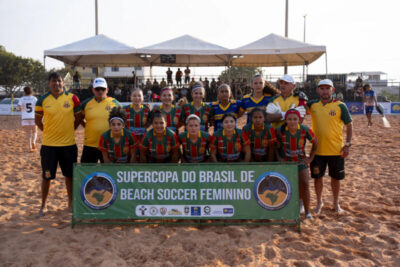 Sampaio Corrêa é vice-campeão da Supercopa de Beach Soccer Feminino 2024
