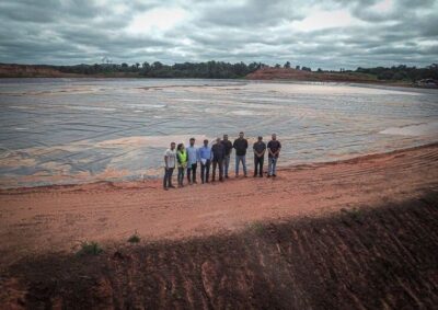 Obras do Aterro Sanitário de Imperatriz avançam e alcançam 60% de conclusão