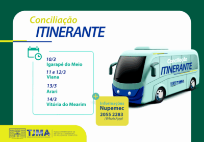 Conciliação Itinerante vai atender a população da Baixada de 10 a 14 de março