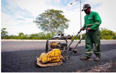 Prefeitura de Timon iniciou operação tapa buracos na cidade