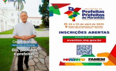 Brandão convida prefeitos e prefeitas do MA para grande encontro…