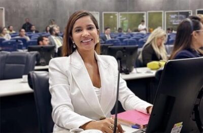 Veja como é o dia dia da vereadora de Teresina que está presa no quartel da PM