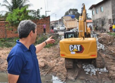 Prefeitura de São Luís inicia obra de drenagem profunda que vai interligar os bairros Geniparana e Santa Efigênia