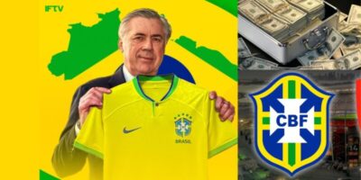 FECHADO: Carlo Ancelotti é o novo técnico da seleção brasileira e tem data para chegada